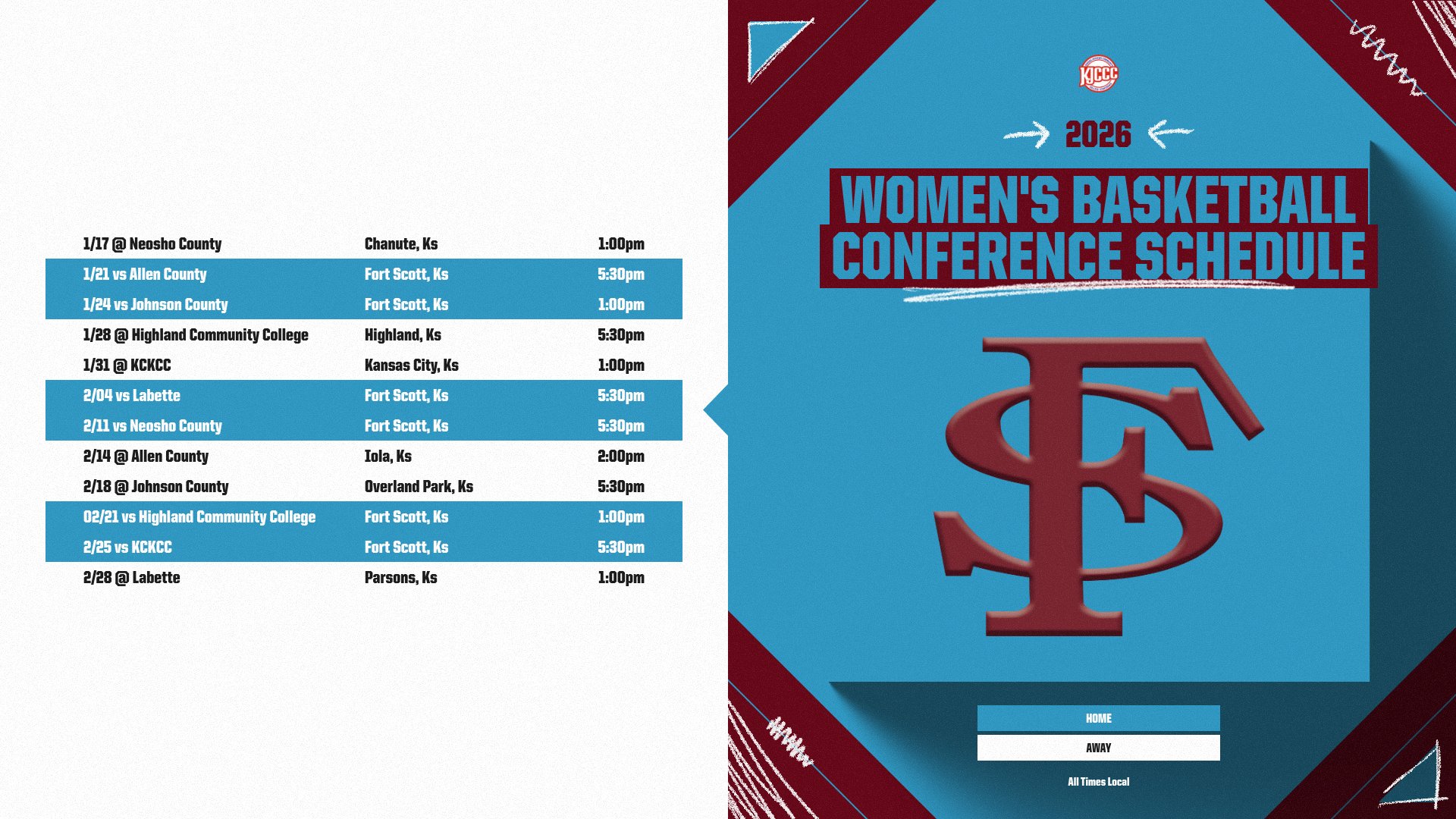 Women's Basketball Conference Schedule